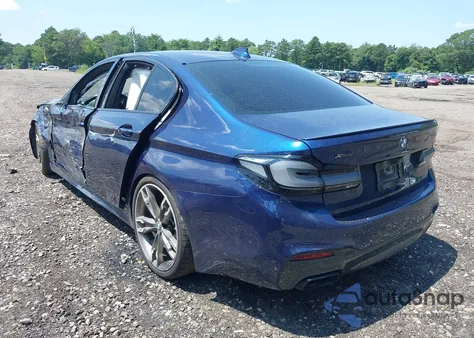 2020 BMW M550I xDrive z USA, uszkodzony, nr VIN WBAJS7C05LCE65234